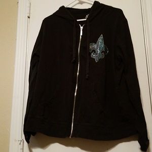 Flur dis lis hooded lounge suit